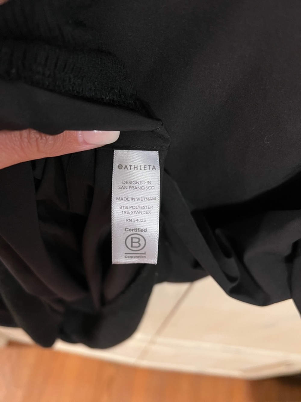 Athleta Black Short Sleeve Performance Top | XXS - Picture 3 of 13